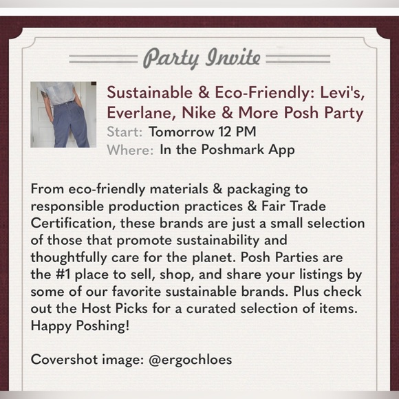 I’m co-hosting my first posh party!!!🎉🎉🎉 - Picture 2 of 3